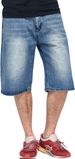 Yeokou Herren Loose Hip Hop Cropped Jeans Arbeits-Denim-Shorts mit Cargotaschen_voghion.com