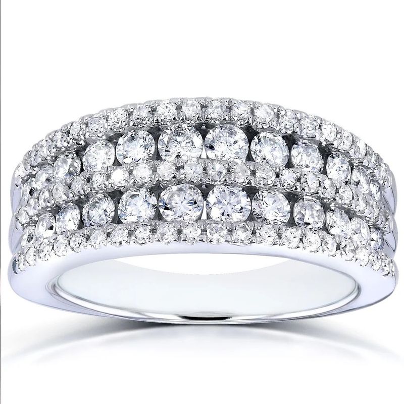 Cao Shi' niche design feels like a multi layered luxury full diamond micro inlaid zirconia wedding diamond ring for women_voghion.com