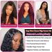Deep Wave Lace Front Wigs Human Hair for Women 4X4 Hd Lace Closure Brazilian Virgin Wig with Baby Hair Wet and Wavy Wear and Go Glueless Wigs_voghion.com