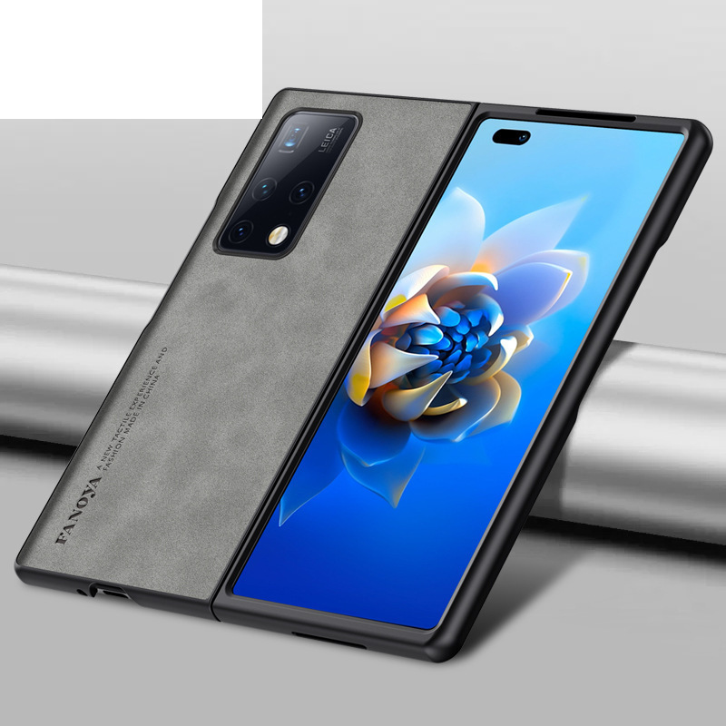 Étui de téléphone portable pour Huawei mateX5 étui de téléphone portable Honor magicV2 pliant en peau de mouton P50pocket housse de protection anti-chute_voghion.com