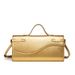 New 2025 Hand Print Texture Long Mini Kelly Handbag Crossbody Women Bag_voghion.com