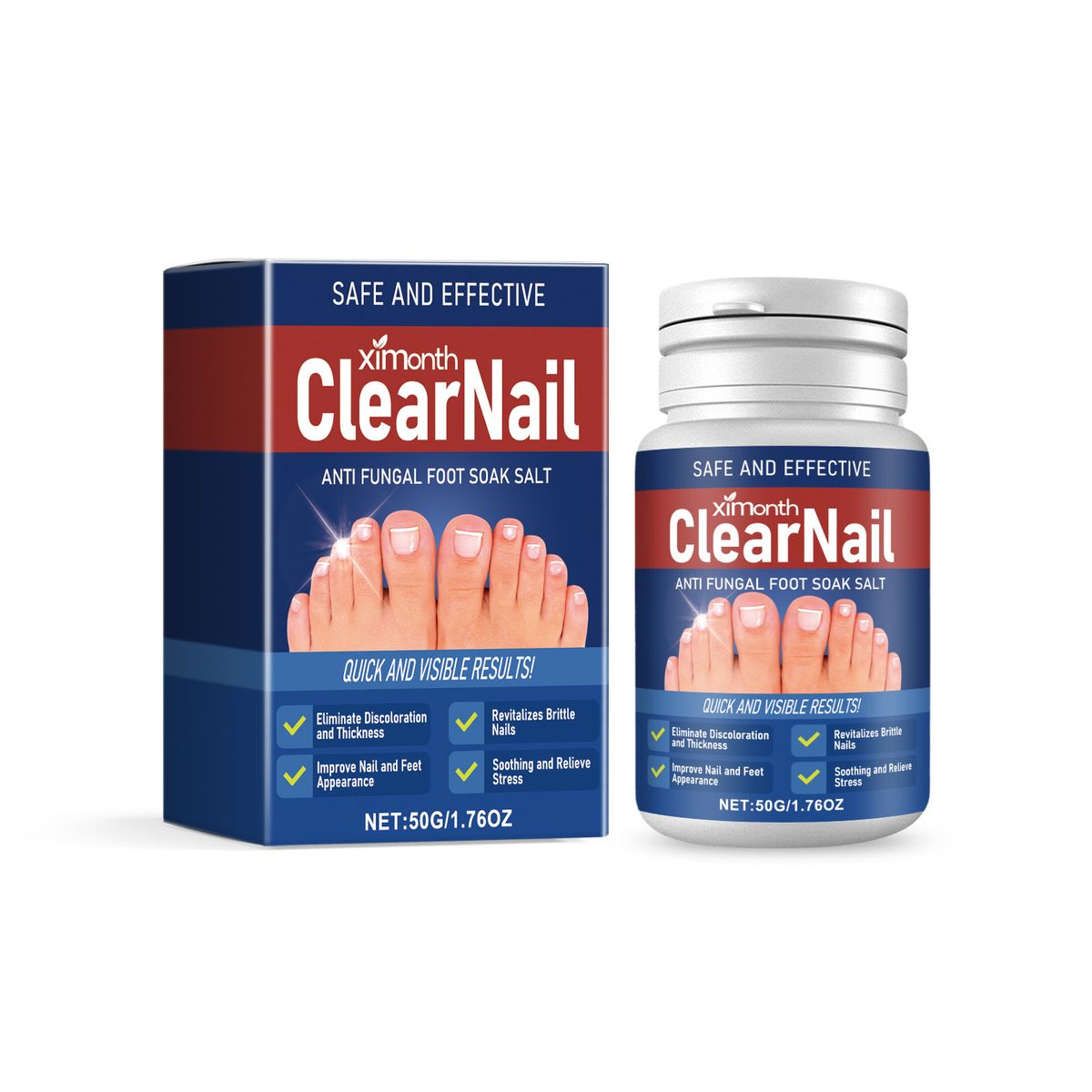 αλάτι Ximonth Cleaning Herbal Essence Ενυδατώνει την περιποίηση του δέρματος Πούδρα ποδιών μπάνιου_voghion.com