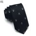 6CM Trendy Heren Nachtclub DJ Jeugd Gepersonaliseerde Mode Punk Stijl Piraten Schedel Hoofd Koreaanse Smalle Editie Stropdas_voghion.com