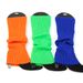 Set di guanti unisex per le gambe Guanti di lana lavorati a maglia Scaldamuscoli caldi Set di stivali Calzini di colore fluorescente_voghion.com