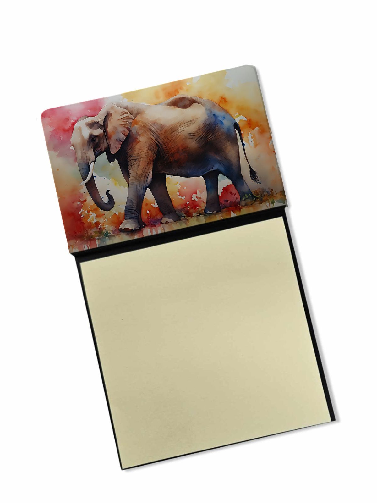 NEW Elephant Sticky Note Holder Refillable Dispenser Self-Sticky Note Pads, Memo Pads Blank Desk Accessories_voghion.com