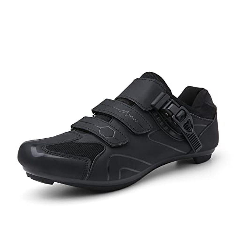 Men's And Women's Cycling Compatible Peloton Indoor Pedal Clip-On Road Bike Shoes Pre-Installed With Triangular_voghion.com
