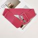 Women's belt retro elastic elastic belt square pin buckle belt_voghion.com