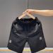 Herrenbekleidung Herren-Sommershorts – Atmungsaktive, schnelltrocknende, leichte und stylische Freizeithose für draußen und den Alltag (Weiß/Schwarz, M-3XL)_voghion.com