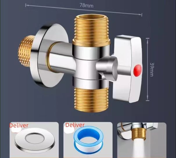 Küchenarmatur Spüle Wasserhahn Warmwasserbereiter Wasserhahn Eckventil Anschlussschlauch_voghion.com