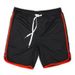 Solid color fitness shorts, men's sports shorts, mesh quick drying, breathable basketball capris, summer running_voghion.com