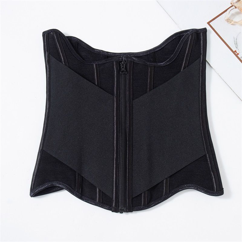 Cintura da yoga con cerniera per donna VoleFox, per il controllo della pancia, per un allenamento dimagrante e per la forma a clessidra_voghion.com