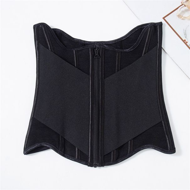 Cintura da yoga con cerniera per donna VoleFox, per il controllo della pancia, per un allenamento dimagrante e per la forma a clessidra_voghion.com