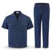 Men's Clothing Breathable Dirt Resistant Anti Scalding Short Sleeved Labor Protection Clothing_voghion.com