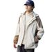 Outdoor 3-in-1 Women Windproof Water-Resistant Couples Single Layer Thin Hiking Jacket Men_voghion.com