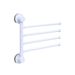 Four-bar Towel Rack Punch-free Towel Shelf Rotatable Bathroom Hanging Towel Rack Moisture-proof Kitchen Towel Bar_voghion.com