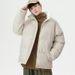 Clothing 2024 Winter New Stand Collar Men's Loose Thickened Warm Trendy Puffer Jacket Cotton Coat_voghion.com
