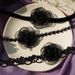 Collar de cadena corta con diseño de flor de terciopelo negro, estilo otoño-invierno, con diseño de hada y versátil correa para el cuello._voghion.com