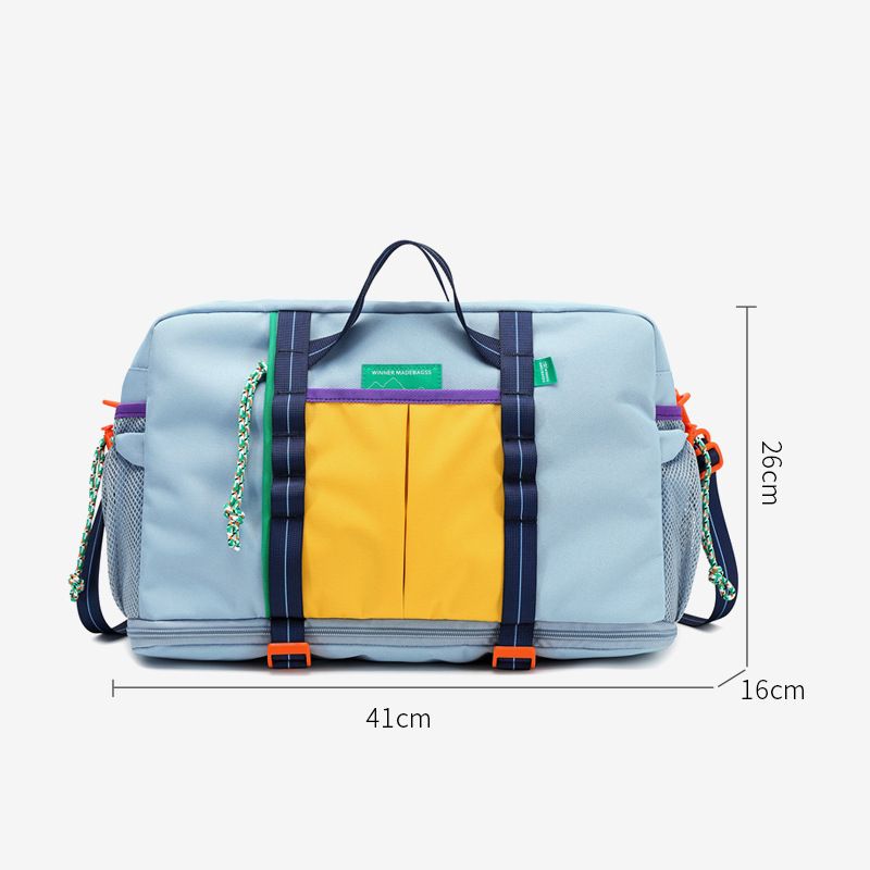 Gym Bags Foldable Travel Bag For Women Large Capacity Travel Luggage Bag, Short Distance Boarding Travel, Fitness Storage Bag_voghion.com