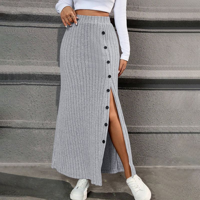 Midi Work Ladies Button Animal Print A Line Low Waisted Loose Fit Bow Layered Pocket 2025 Ladies' Wear Women's Clothing_voghion.com