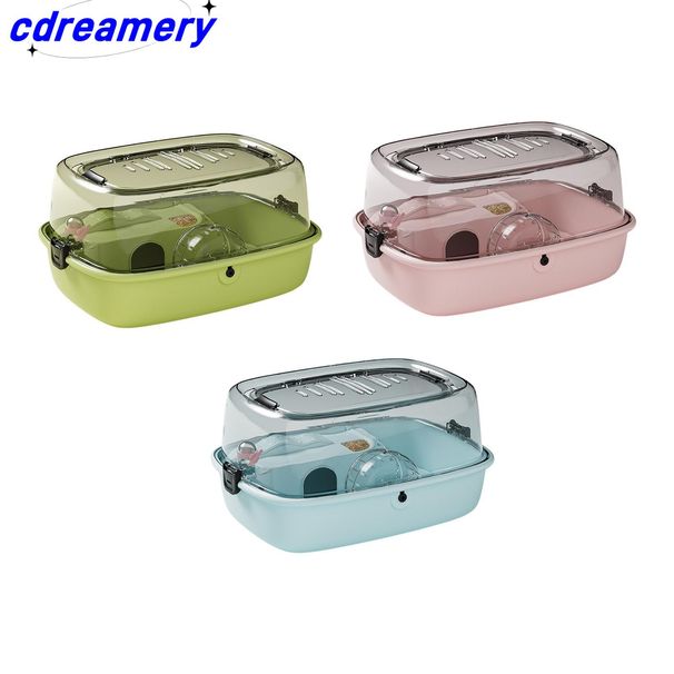 Hamsterkäfeg Atmungsaktiv Belëftungshaus fir Kanéngchen Miertschwäinchen Sugar Glider_voghion.com