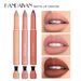 HANDAIYAN verblassen nicht färbende Cup Pen matt Lipliner Dual-Use Lippenstift Lipgloss_voghion.com