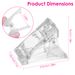 20Pcs Nail Tip Clips Quick Building Poly Gel UV LED Builder DIY Transparent Finger Tip Extension Tool_voghion.com