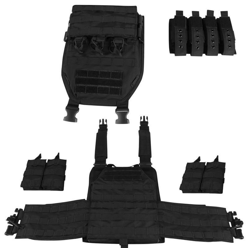 Quick-Release Tactical Vest – Multi-Purpose Camouflage Design For Airsoft, Training & Outdoor Survival​_voghion.com