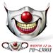 Cute Clown Merchandise Printed Cosplay Full Color Ice Silk Seamless Dustproof Face Unisex Trendy Mask_voghion.com