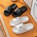 GY Family Style Indoor Cool Slippers Net Rutsch Ee Wuert Slippers mëll a gemittlech Slippers_voghion.com