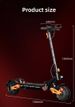 Scooter elettrico pieghevole a lunga autonomia H8 da 6000 W con doppia trazione_voghion.com
