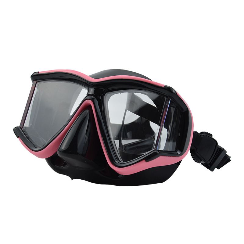 Nuova maschera subacquea per adulti, professionale, ad alta definizione, con specchio in vetro temperato regolabile grandangolare_voghion.com