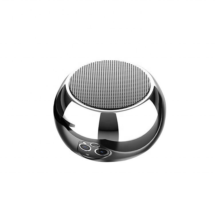 M3 Enceinte Bluetooth portable sans fil électroplaquée Sound Blaster avec invite vocale dégradée Mini modèle privé_voghion.com