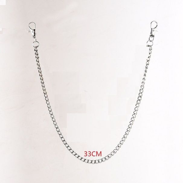 Fashion Trendy Pants Ins Waist Hip Hop Metal JK Jeans Belt Unisex Clothing Chain_voghion.com