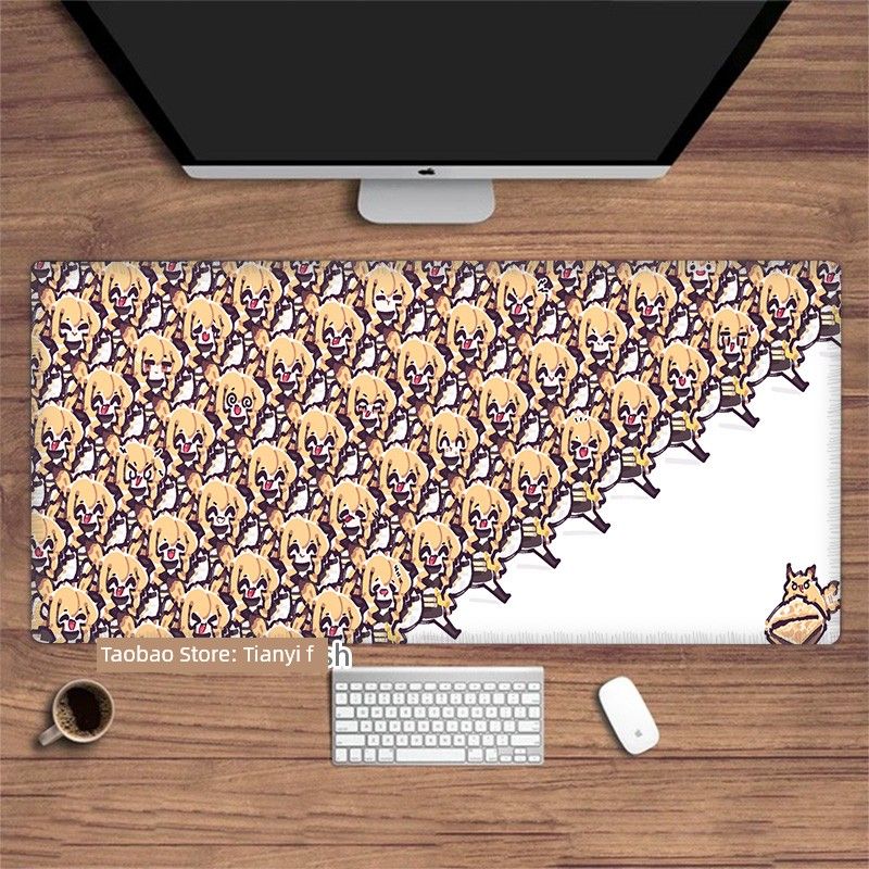 Tomorrow's Ark Engraved Obai Big Anime Peripheral E-Sports Overlocked Non-Slip Mouse Pad Table Mat Soft_voghion.com
