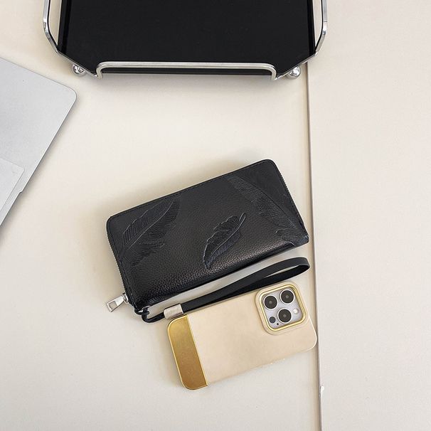 Herren-Geldbörsen für Männer und Frauen mit derselben Geldbörse, Handytasche, Clutch für mehrere Karten, modischer Clutch und exquisiter Kartentasche._voghion.com