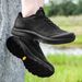 Herren Freizeitschuhe Bergsteigen Outdoor Bequeme Laufschuhe Drehknopf Tägliches Gehen Leichte Atmungsaktive Wanderurlaubssportschuhe_voghion.com