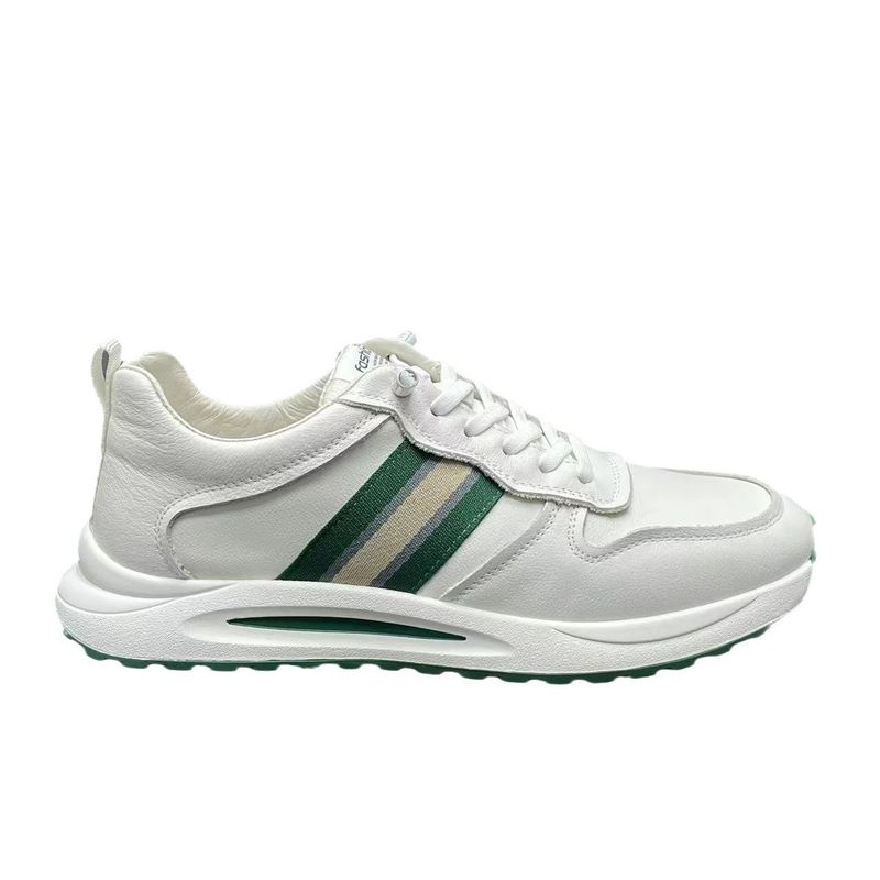 Sneakers in vera pelle con suola morbida da uomo, comode da usare in viaggio e per il pendolarismo, suola spessa con altezza interna,_voghion.com