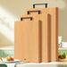 HOLYWOOD Bamboo chopping board cutting board case board mildew household bamboo double-sided kneading board thickened_voghion.com
