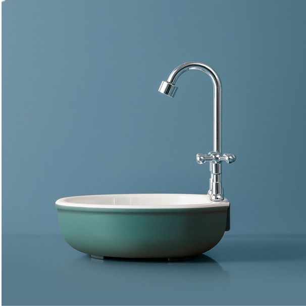 2Pcs Faucet Shape Draining Bathroom Products Double Layer 3Colors Abs Soap Box_voghion.com