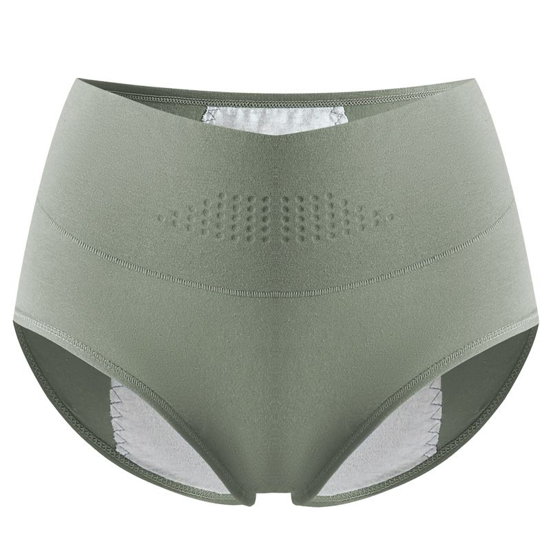 Women's Intimates Pure Cotton Women's Physiological Pants High Waist Large Size Physiological Underwear Menstrual Period Anti Leakage Sanitary Pants_voghion.com