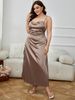 Spring And Summer Plus Size Sexy Camisole Nightgown, Specially Designed For Overweight Women, Loose And Comfortable, Interpreting Hot Charm_voghion.com
