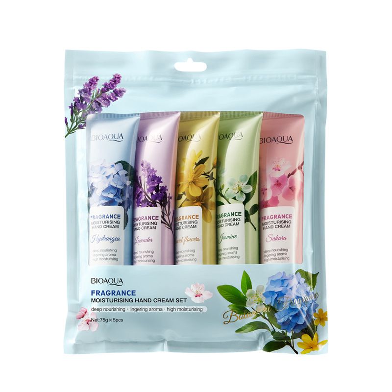Set completo di fragranze inglesi BIOAOUA Crema mani idratante autunno inverno_voghion.com