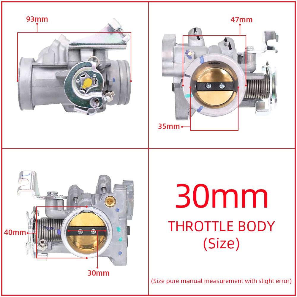 RACING Drosselklappengehäuse Für Honda CBR150 CBR150R CRF150 30mm 32mm Drosselklappengehäuse Motorrad Racing_voghion.com