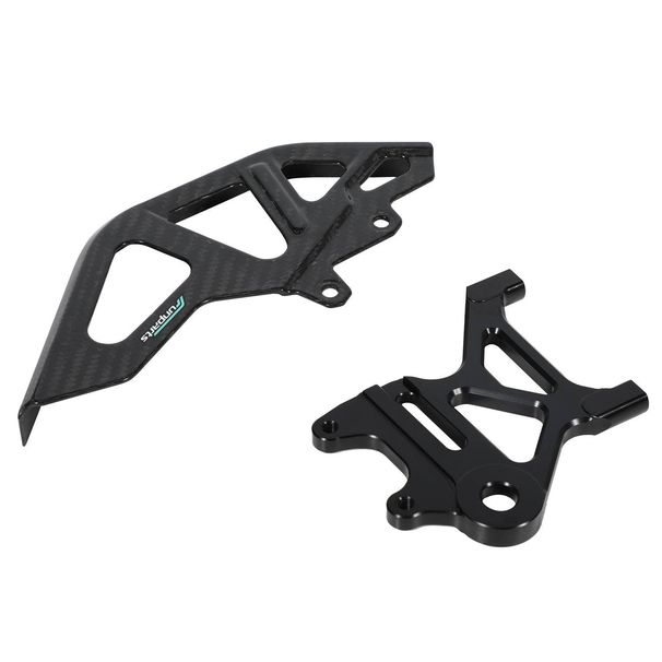 Schutz für die hintere Scheibenbremse von Motorrädern – Hochleistungs-Kohlefaserschutz für Offroad- und Dirtbikes (36,5 x 14,5 x 5 cm)_voghion.com