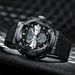 FOXBOX Multifunction Digital Analog Waterproof Watch For Men - Dual Display, Calendar, Luminous, 30M Water Resistance, 42mm Sports Wristwatch_voghion.com