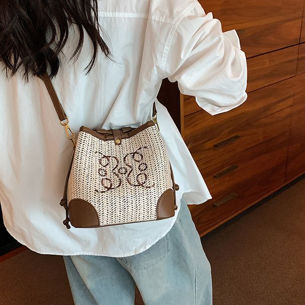 Hochwertige Bucket Bag für Damen, trendiges Nischendesign für Frühjahr/Sommer 2024, Umhängetasche mit einer Schulter_voghion.com