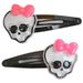 Halloween Skull Hair Clips Cute Skull Bone Pink Bowknot Decorations Punk Rock Hairpins For Women Girls Hair Accessories_voghion.com
