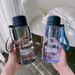 Water Bottle Anti-drop Large Capacity Plastic High Temperature Resistant Unisex Student Portable Simple Tea With Filter_voghion.com