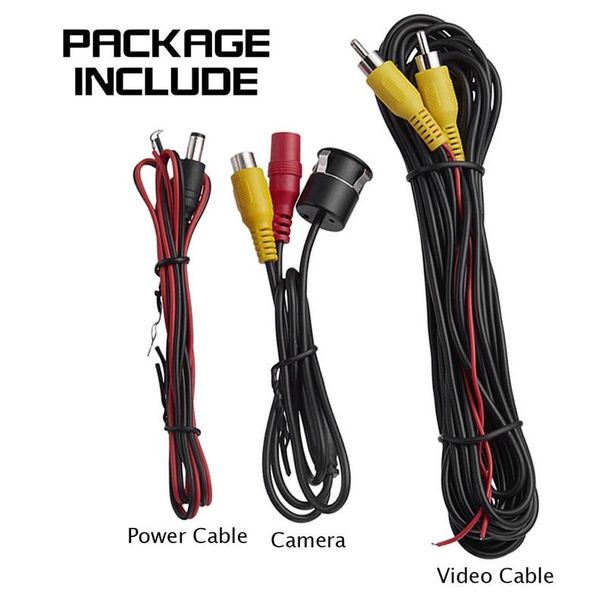 8 LED Auto Achteruitrijcamera Achteruitrijcamera 170 ° Camera HD Nachtcamera Kit Parkeercamera Auto-accessoires_voghion.com