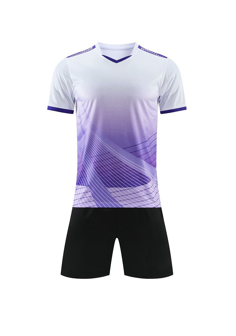 Tricou de fotbal pentru bărbați, băieți și fete, cu mânecă scurtă, imprimat, cu numere, pentru competiție, uniformă de fotbal pentru copii, costum pentru elevi de școală elementară_voghion.com